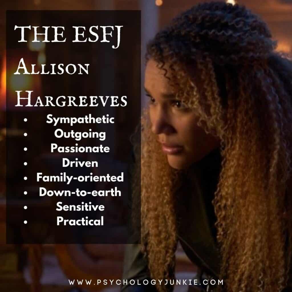 Allison Hargreeves ESFJ