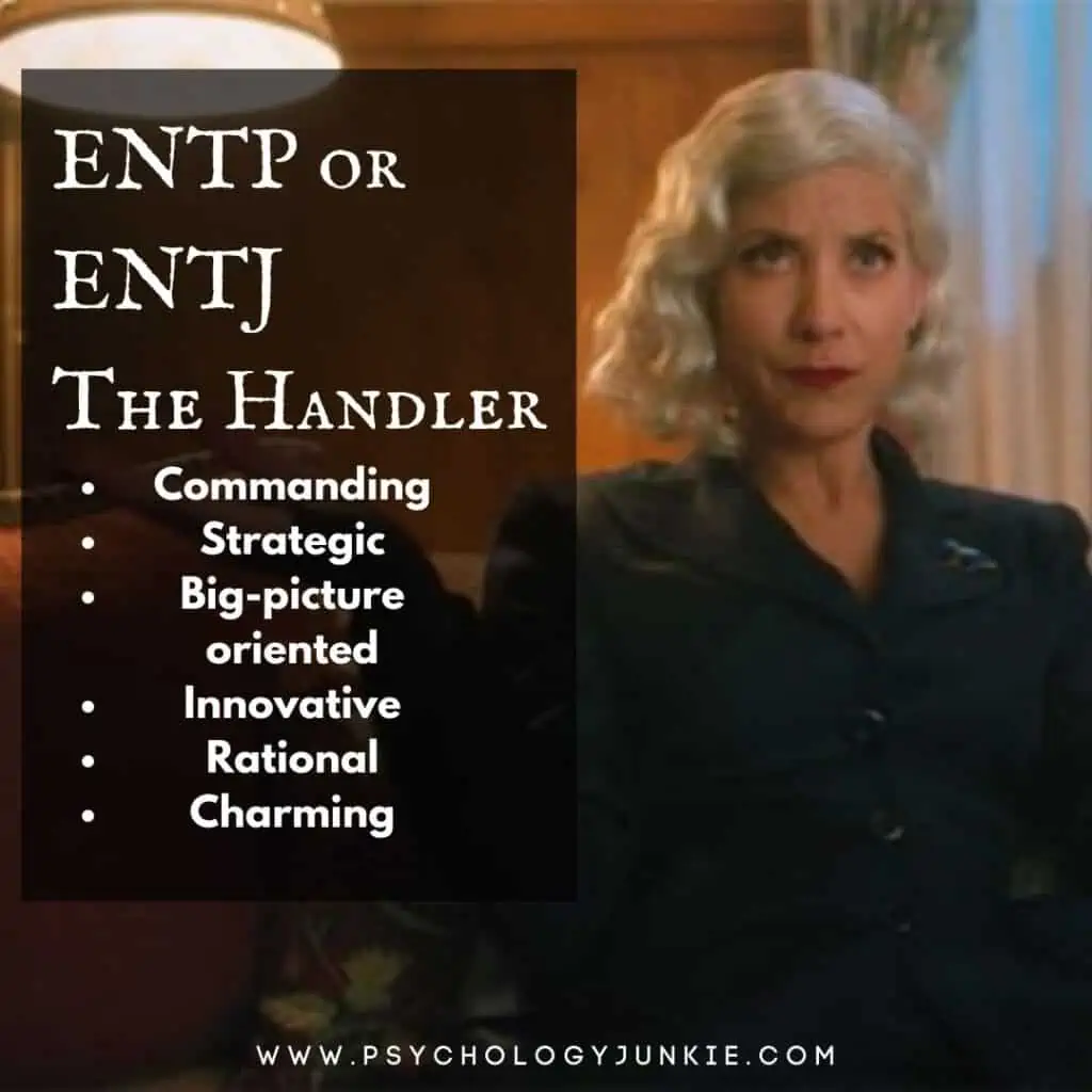 ENTP ENTJ The Handler