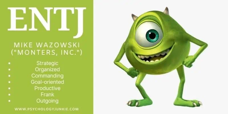 ENTJ Mike Wazowski