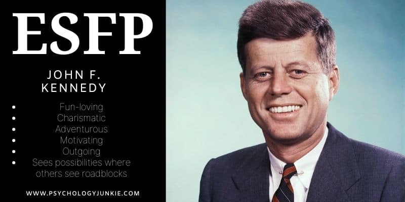 ESFP John F. Kennedy