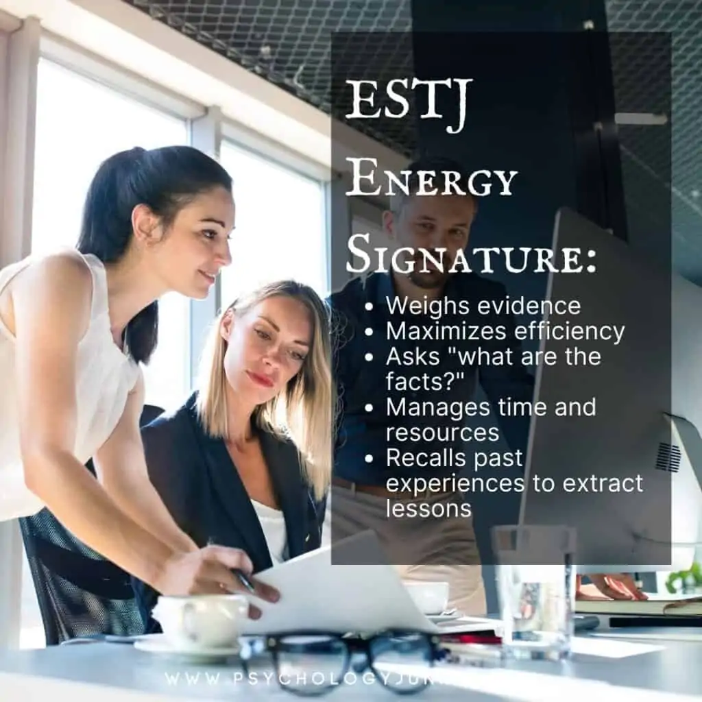 ESTJ Energy