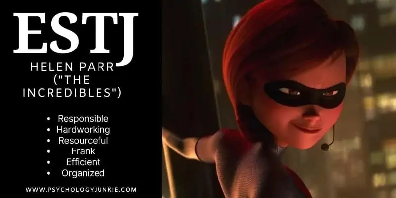 ESTJ Elastigirl