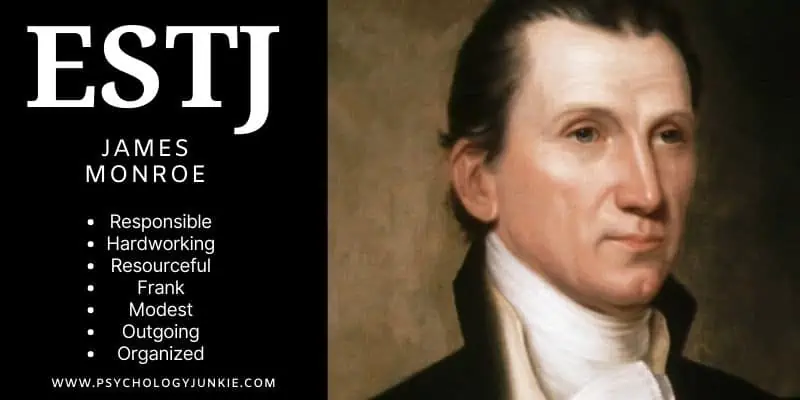 ESTJ James Monroe