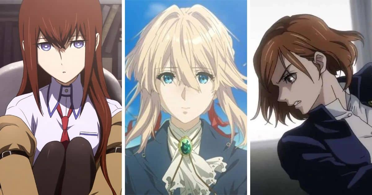 Top anime characters with brown hair and brown eyes 