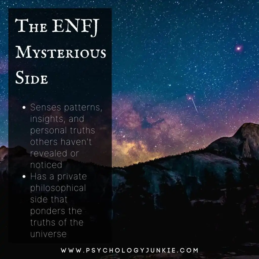 ENFJ Mysterious Side