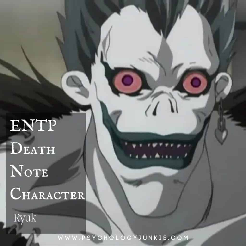 Ryuk ENTP Character from Death Note