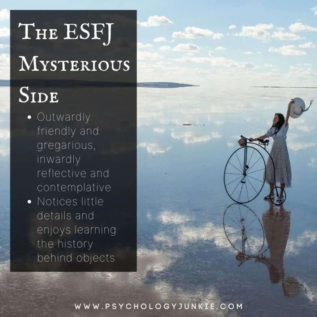 ESFJ Mysterious Side