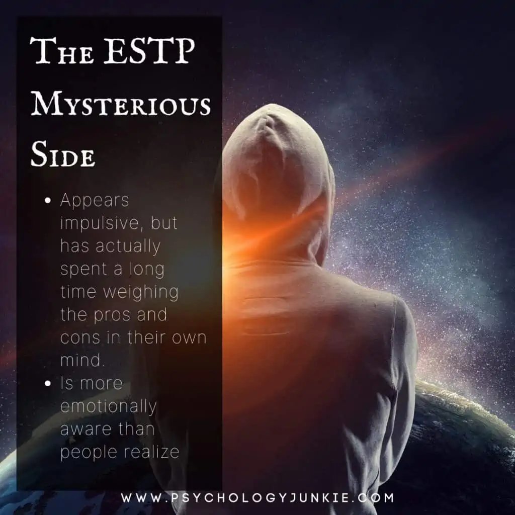 ESTP Mysterious Side