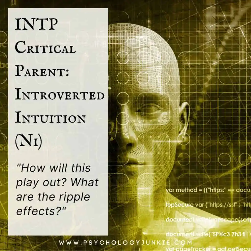 INTP Critical Parent Introverted Intuition (Ni)