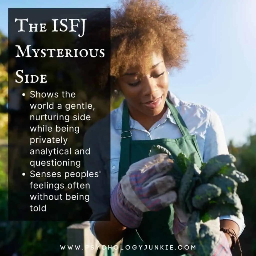 ISFJ Mysterious Side