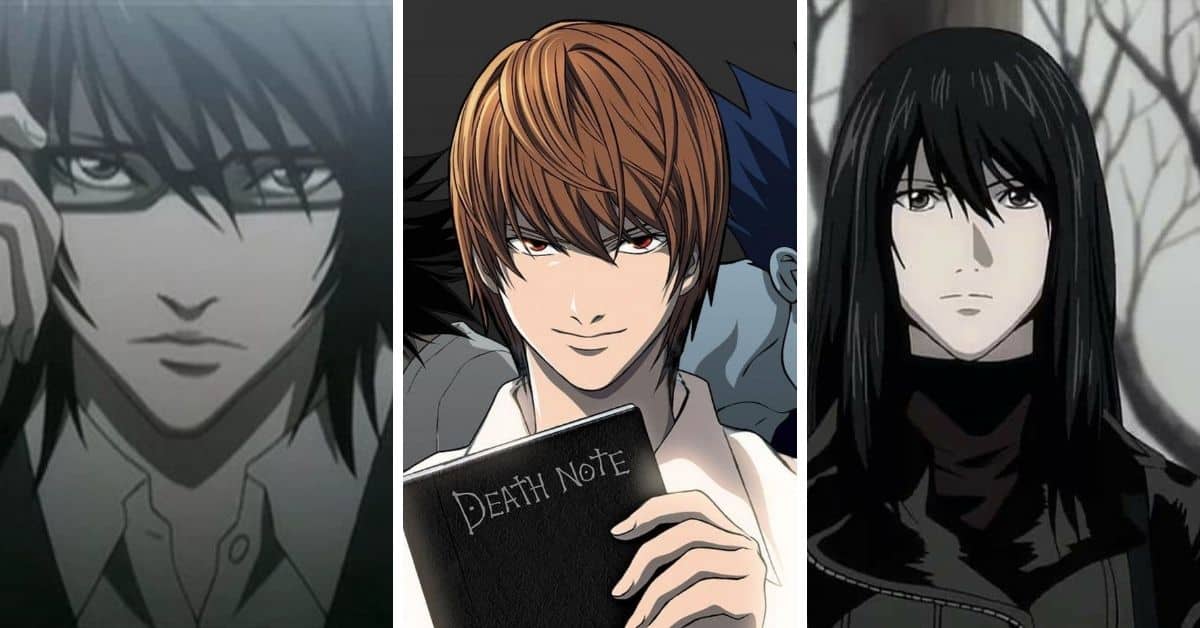 Death Note ( Near, L Lawliet, Mello, Light Yagami )