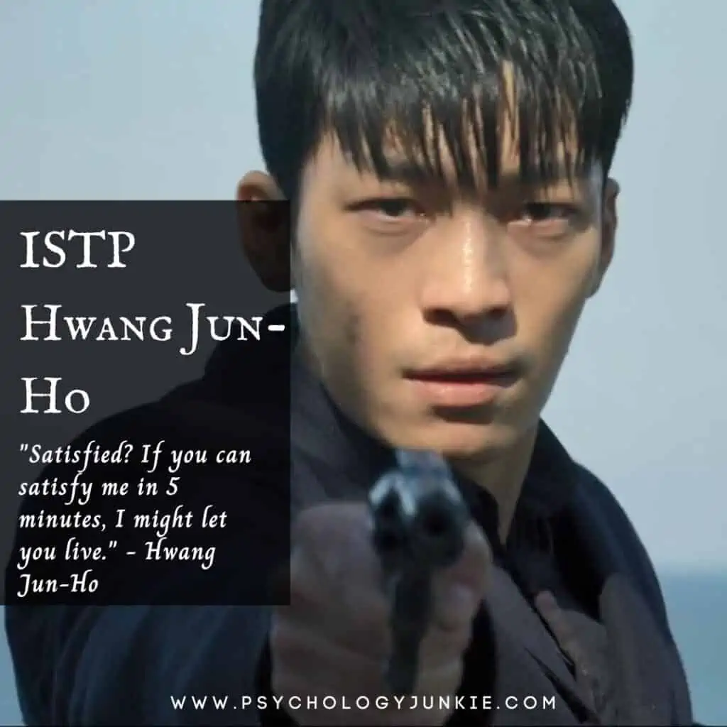 Hwant Jun-Ho ISTP character in Squid Games