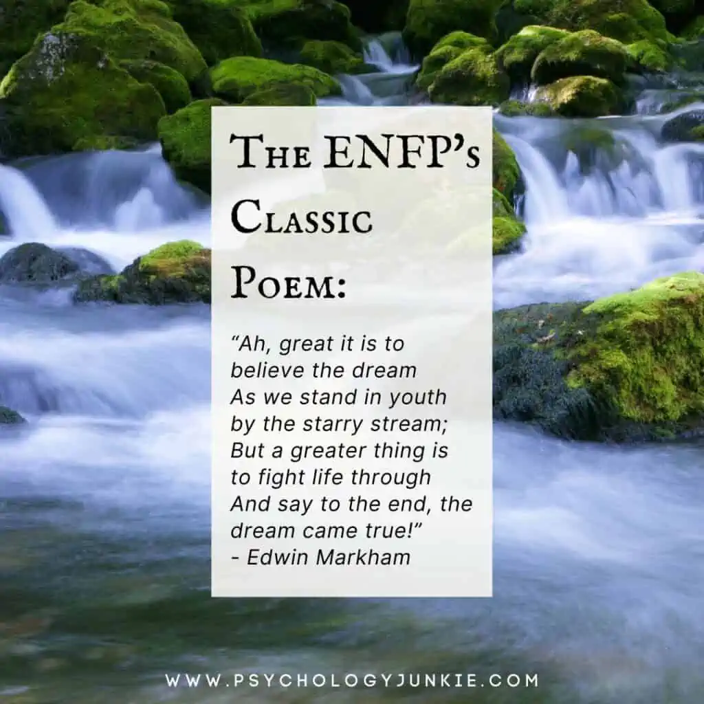ENFP poetry