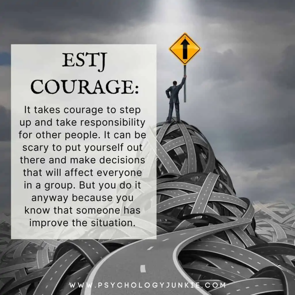 Understanding ESTJ Courage