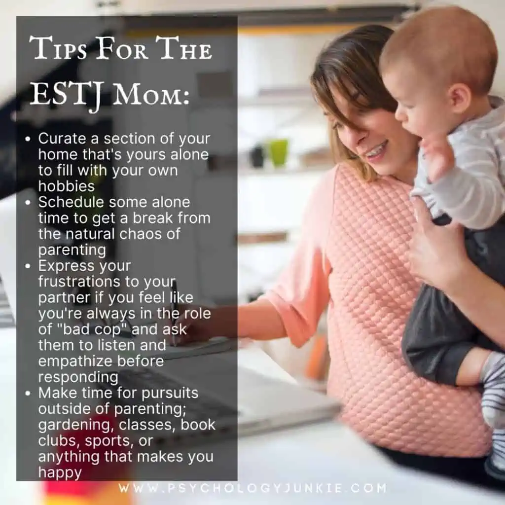 Tips for the ESTJ mom