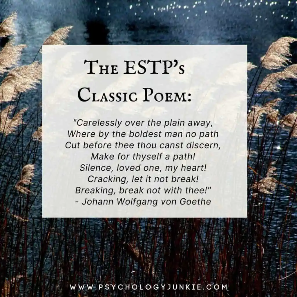 ESTP classic poem