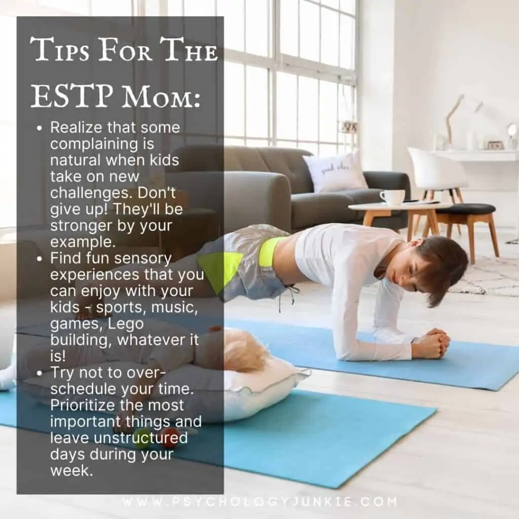 Tips for the ESTP mom