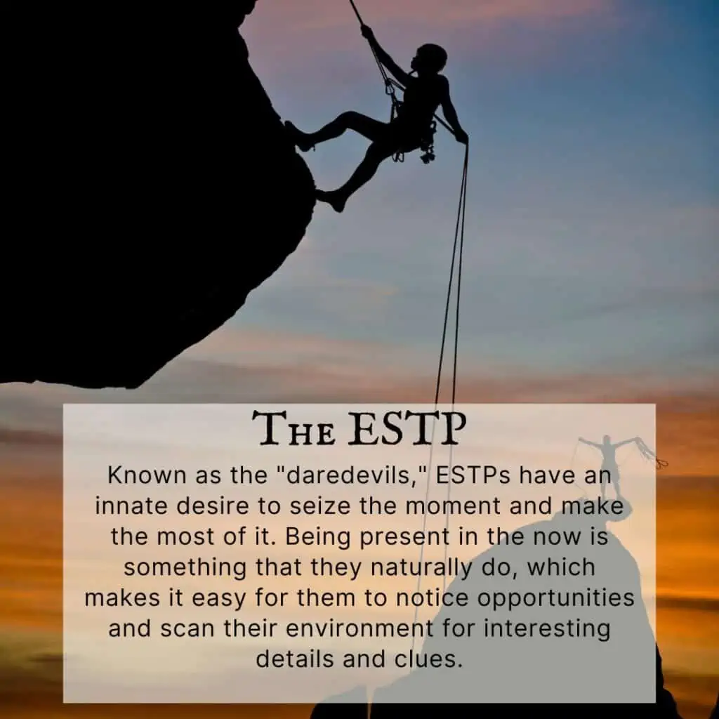 An introduction to the ESTP daredevil