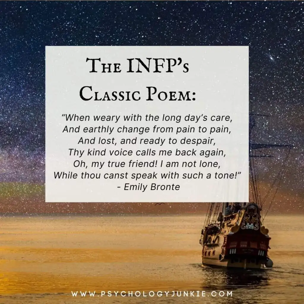 INFP classic poem