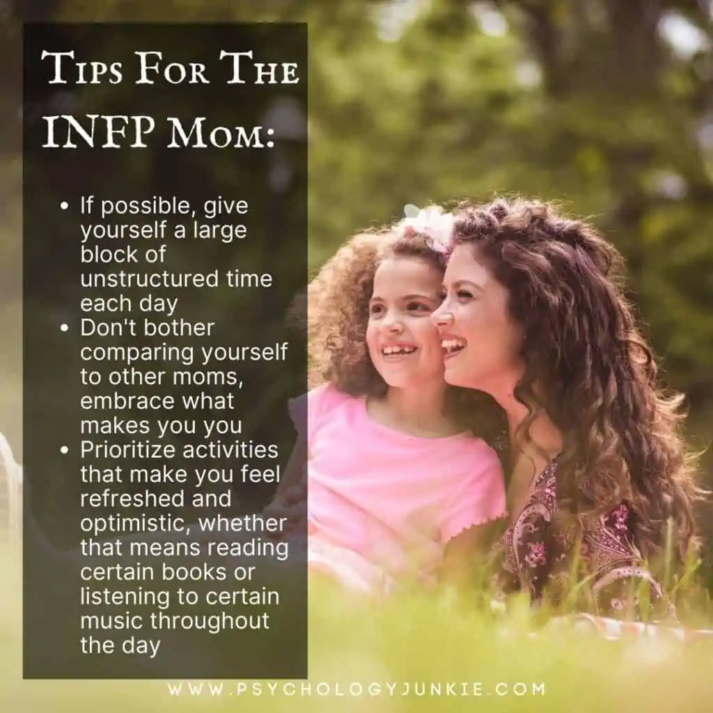 Tips for the INFP mom