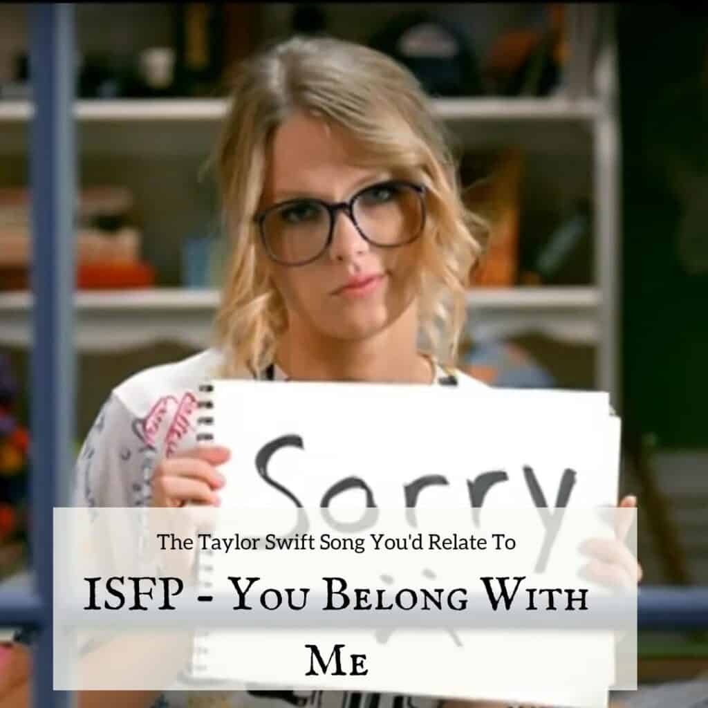 ISFP You Belong To Me