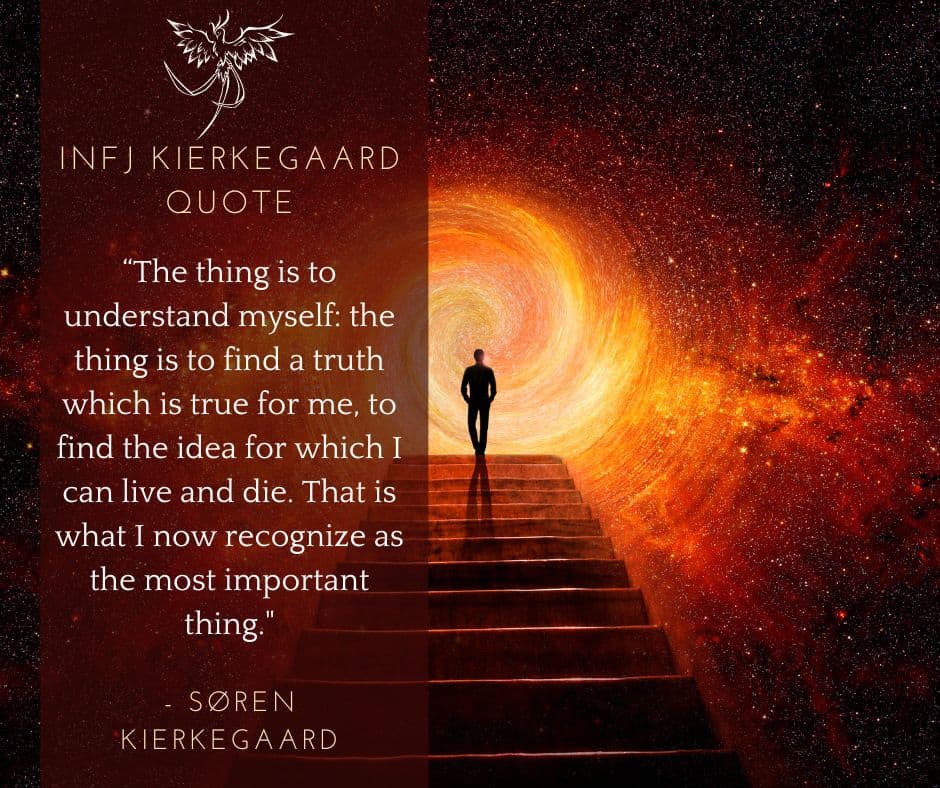 INFJ Kierkegaard Quote