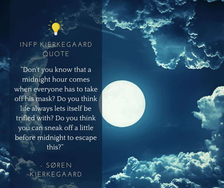 INFP Kierkegaard Quote