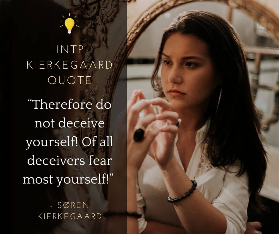 INTP Kierkegaard Quote