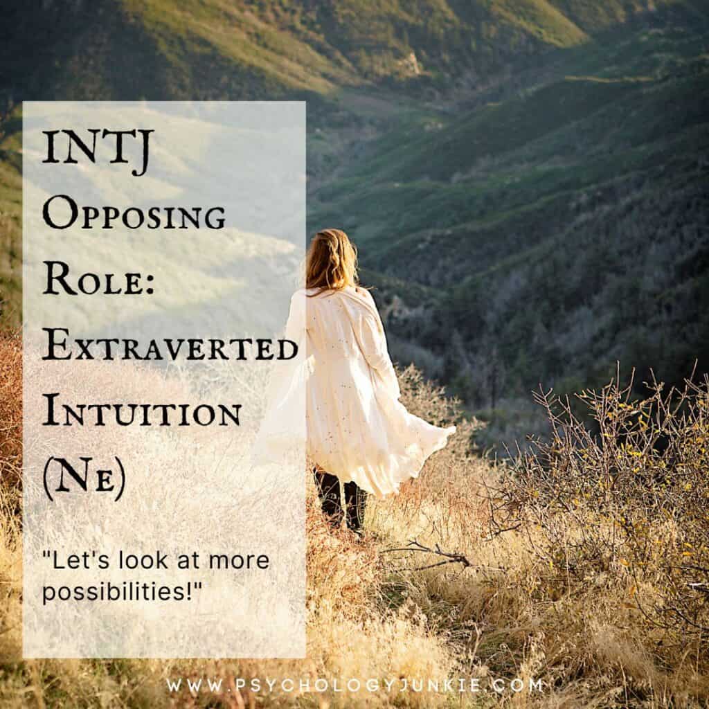 INTJ Opposing Role: Extraverted Intuition