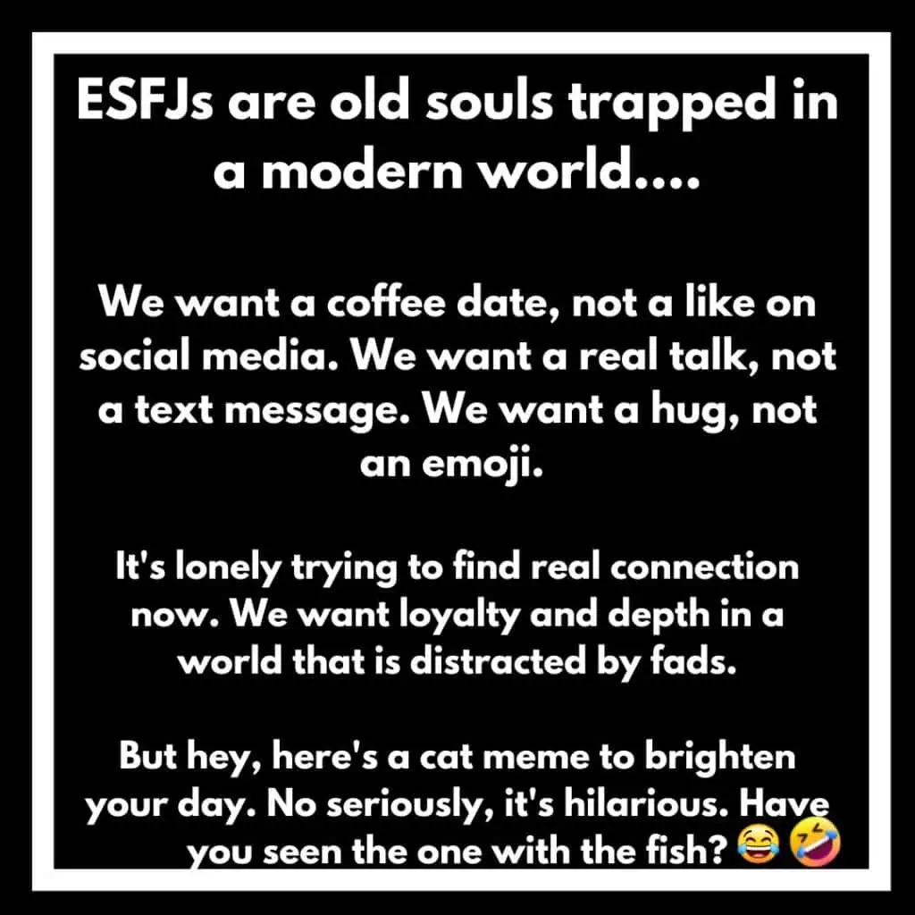 ESFJ sad meme