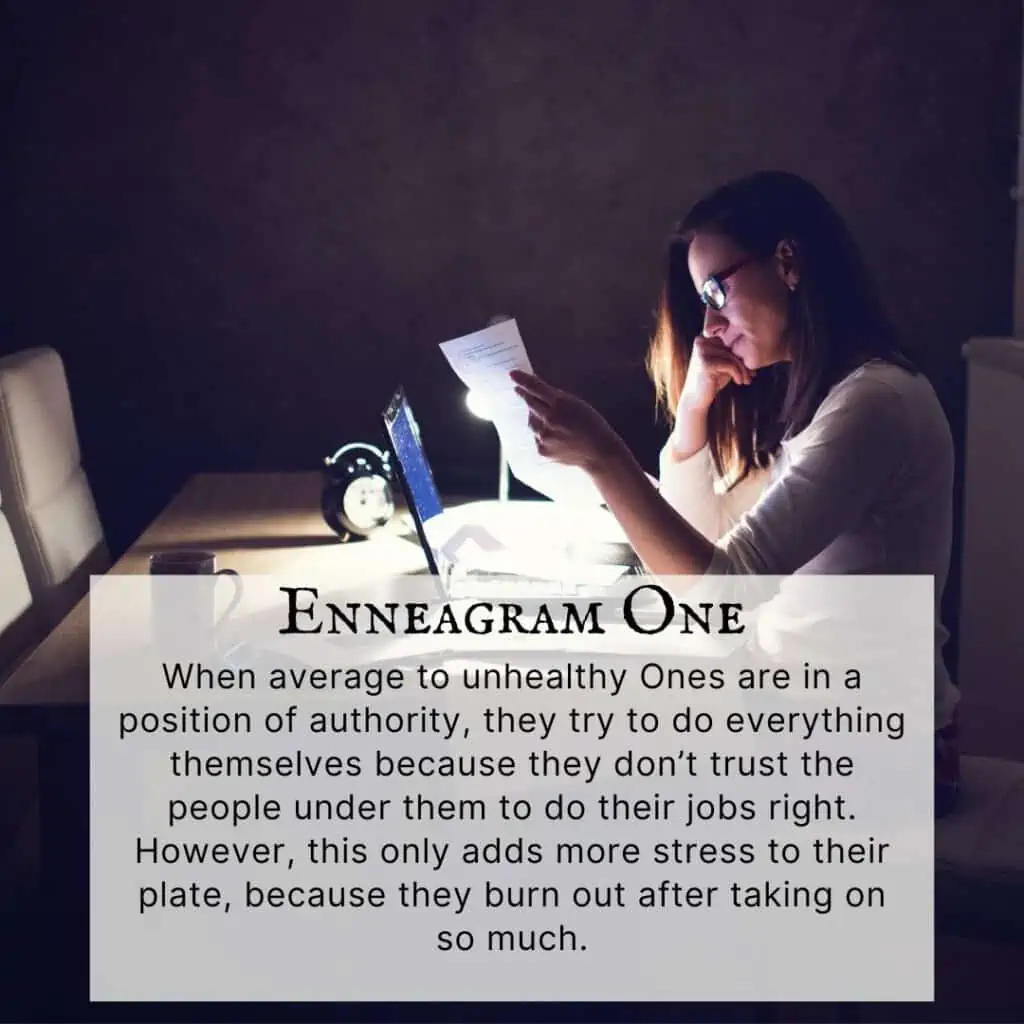 Enneagram Ones and self sabotage