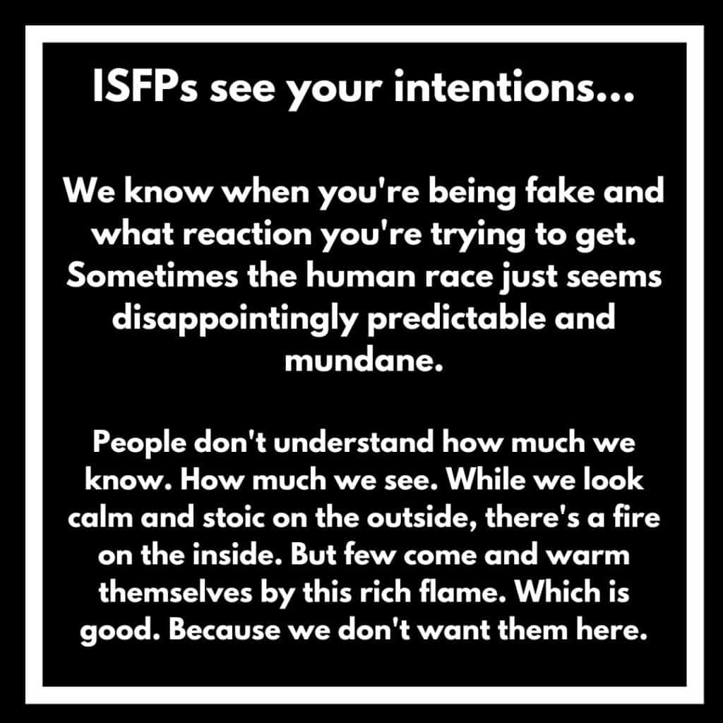 ISFP sad meme