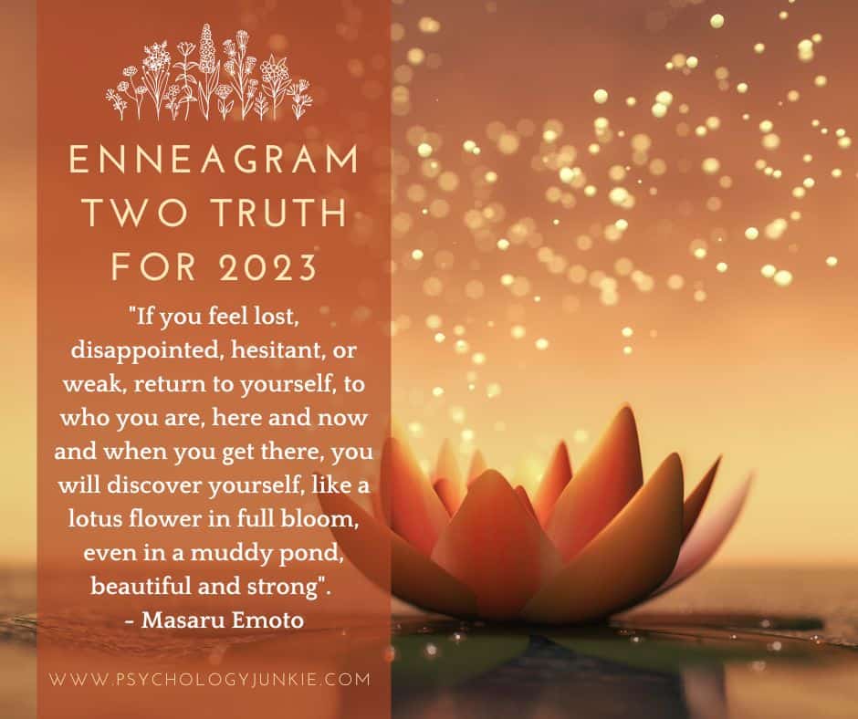 Enneagram 2 truth for 2023