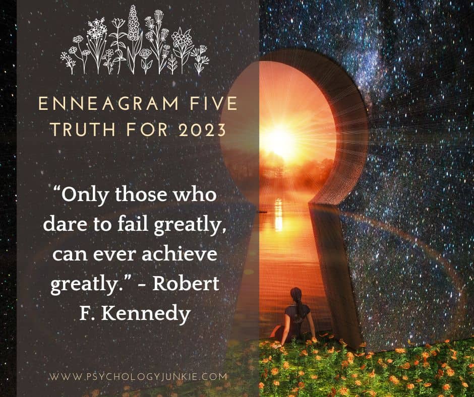The truth Enneagram Fives need to realize for 2023