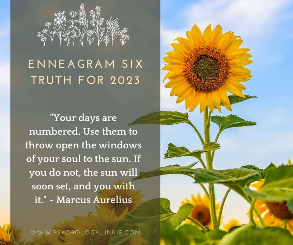 The truth Enneagram Sixes need to remember in 2023