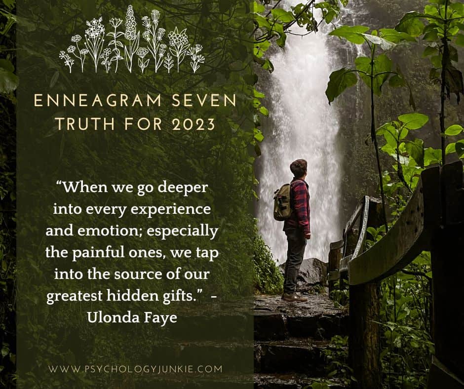 The truth Enneagram 7 needs to realize for 2023