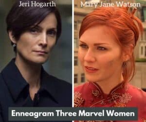 Enneagram 3 Marvel Women. Jeri Hogarth and Mary Jane Watson