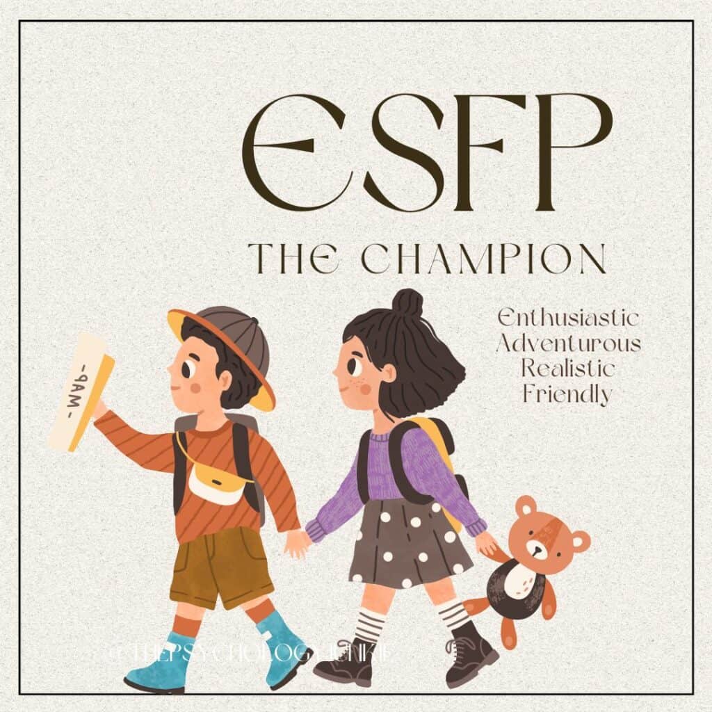 ESFP champion. 14th most mysterious personality type. #ESFP