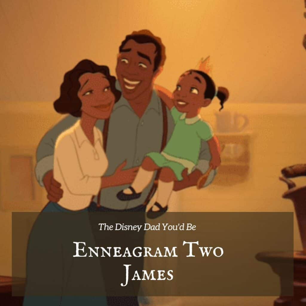 Enneagram 2 is James from The Princess and the Frog