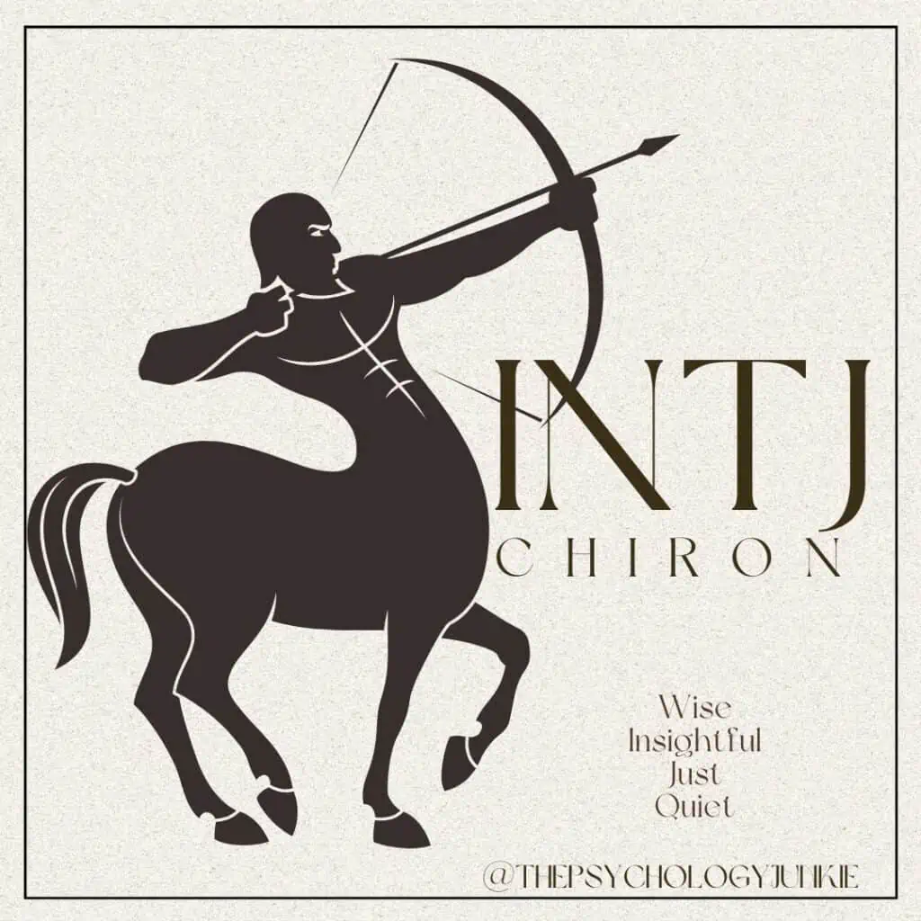 The INTJ mythical creature is the Chiron #INTJ