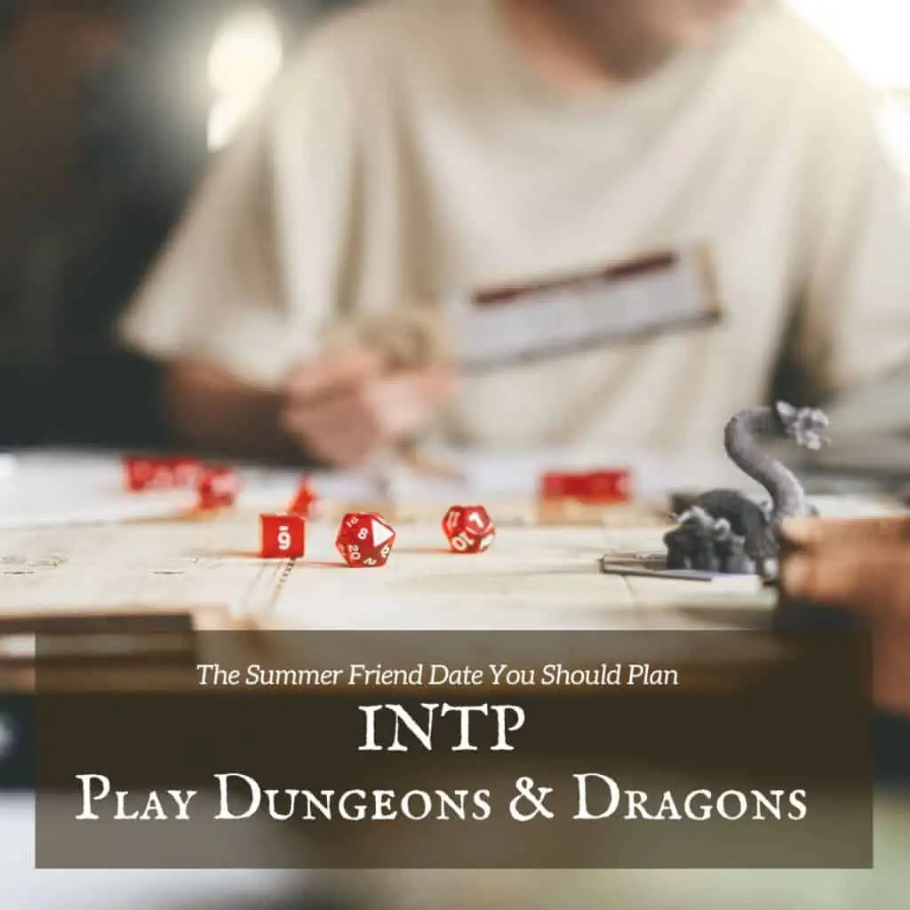 INTP play dungeons and dragons