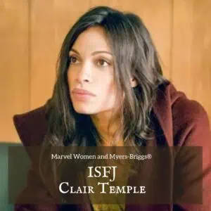 ISFJ is Clair Temple