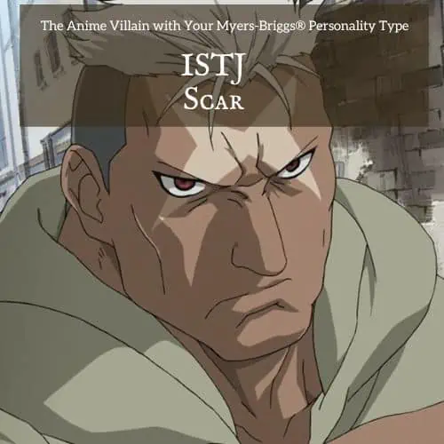 ISTJ Scar from Fullmetal Alchemist