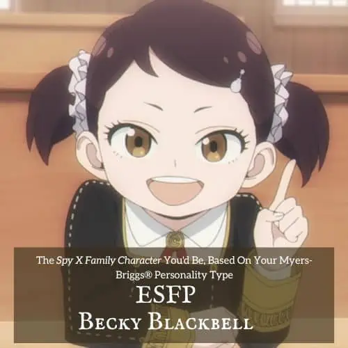 Becky Blackbell ESFP