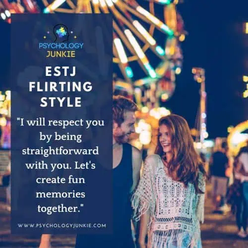 ESTJ flirting style