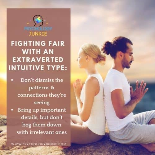 How to have constructive conflict with an ENFP, ENTP, INFP, or INTP