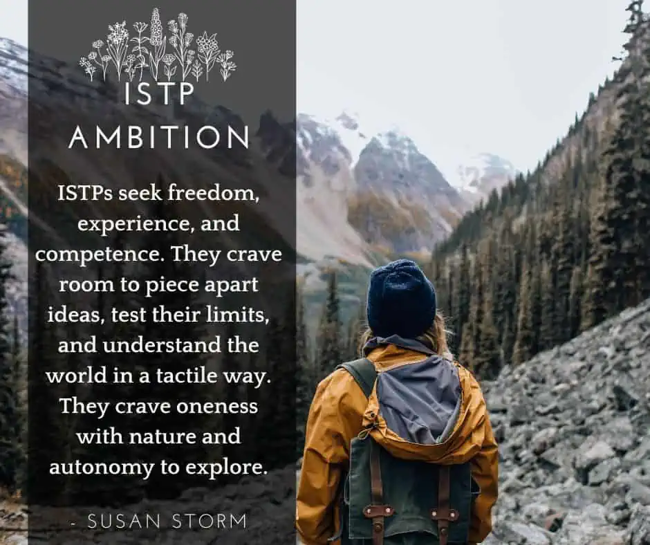 ISTP ambition