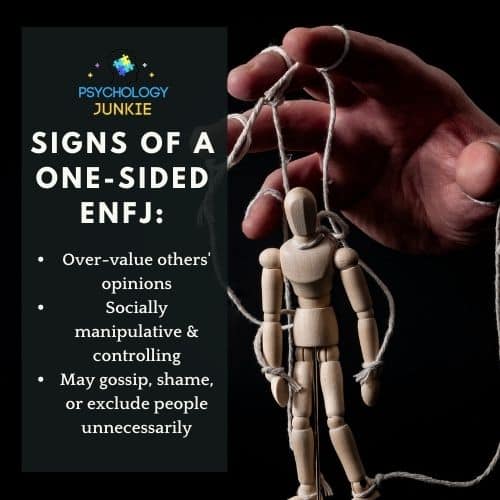 one-sided ENFJ