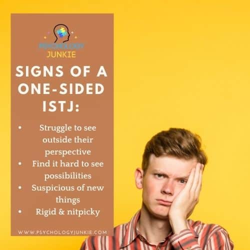 one-sided ISTJ