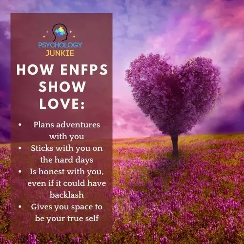 How ENFPs Show Love